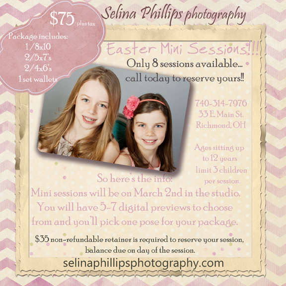 Easter Mini Sessions